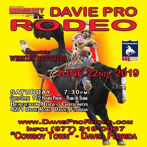 Davie Pro Rodeo Tickets