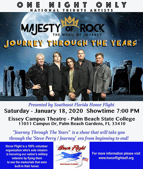 Journey through the years flyer